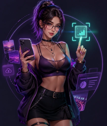 Phone-savvy avatar using the mobile Screenshot Reader